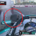Antonelli hit the wall on the inside of turn one.