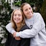 Twins Gemma (left) and Claudia Hollingsworth, 20.