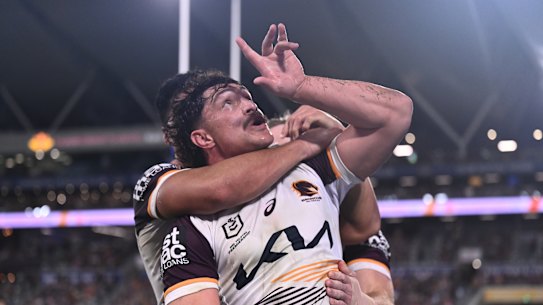 Kotoni Staggs was a revelation for the Brisbane Broncos against the North Queensland Cowboys.