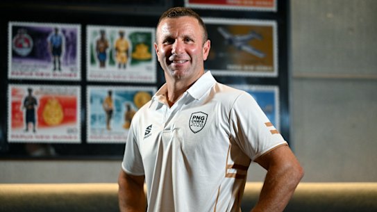 Inaugural PNG Chiefs coach Willie Peters.