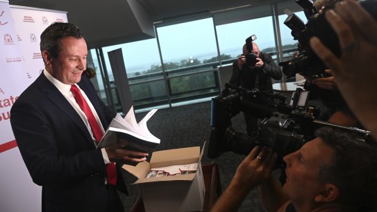 WA Premier and Treasurer Mark McGowan’s 2021 budget was bolstered by mining royalties.