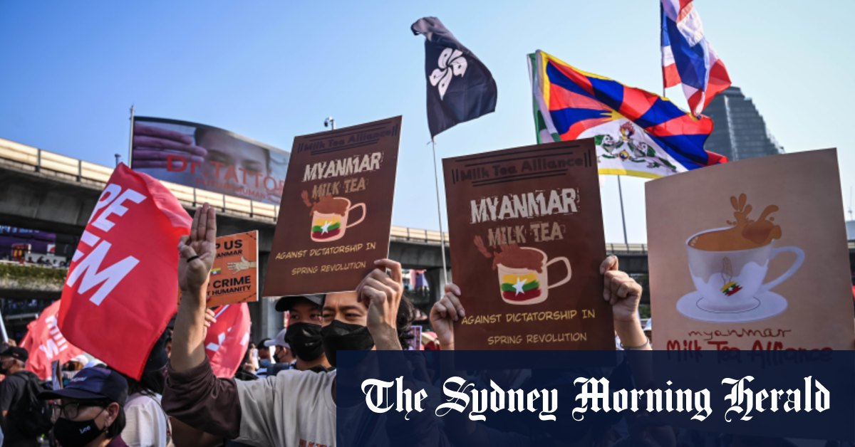 Myanmar Coup Spurs Milk Tea Alliance Protest Rallies Across Asia