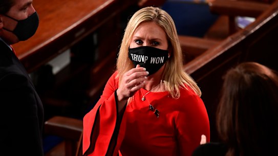 Democrats are calling on Marjorie Taylor Greene to be stripped from her committee assignments for her extreme views.