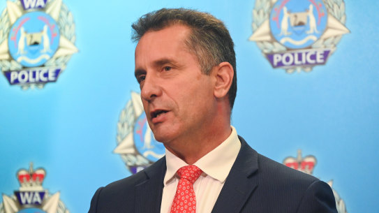 WA Police Minister Paul Papalia. 