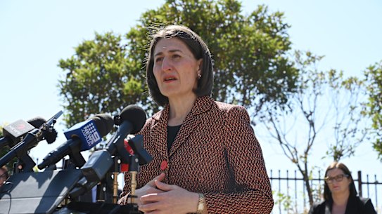 Premier Gladys Berejiklian says the NSW strategy to fight COVID-19 is working.