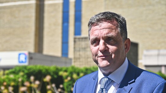 Department of Health Director General David Russell-Weisz. 