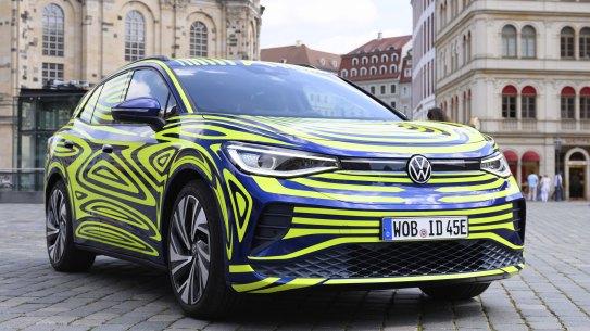The Volkswagen ID.4 is set to the be first mainstream electric vehicle in the US, but not here. 