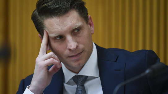 Liberal MP Andrew Hastie received the letter from the UK High Commissioner on Thursday.