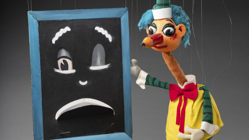 It’s a TV legend! See the Mr Squiggle drawings chosen for the National Museum