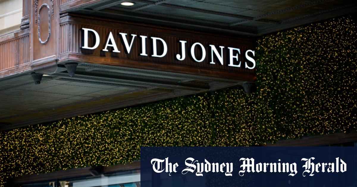 David Jones could be sold by Christmas