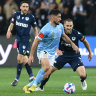 City move to top of the table after sinking Melbourne Victory