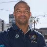 Kurtley Beale in Wallabies camp in Brisbane