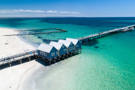 Busselton’s famous jetty.