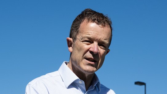 NSW Liberal Leader Mark Speakman in Kiama.