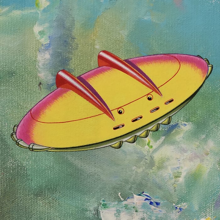 Ufo Artworks The Stuff Of Science Fiction