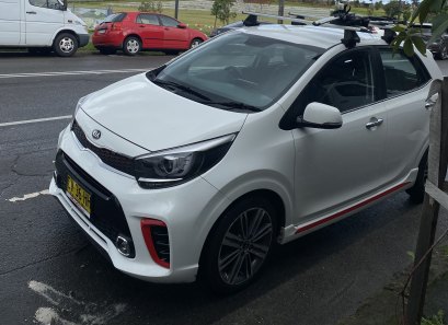 The author’s Pia Picanto, for which the NRMA’s proposed insurance premium soared by 17 per cent to 