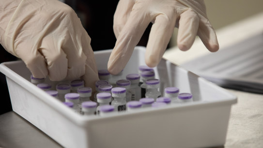 Two elderly residents of a Queensland aged care facility received incorrect doses of the vaccine.