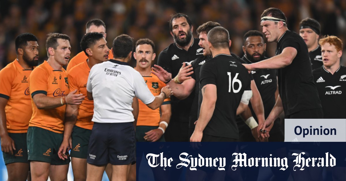 Technically correct and utterly absurd. Bledisloe chaos sums up rugby’s refereeing problem
