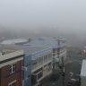 Fog blankets south-east Queensland after overnight rain