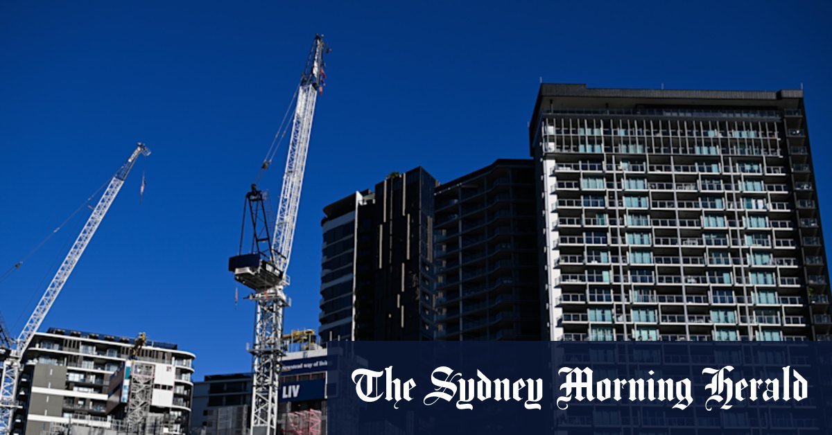 Brisbane crane index shows shift to residential ... for now