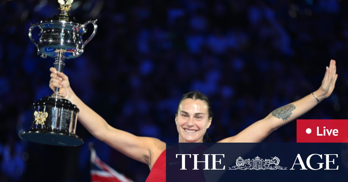 Australian Open 2024 LIVE updates: Aryna Sabalenka v Qinwen Zheng
