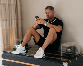 The sneakers at the top of Michael Clarke’s wishlist