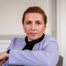Danish Prime Minister Mette Frederiksen in her office in Copenhagen. For months, she has played a nervous game of brinkmanship with Donald Trump.