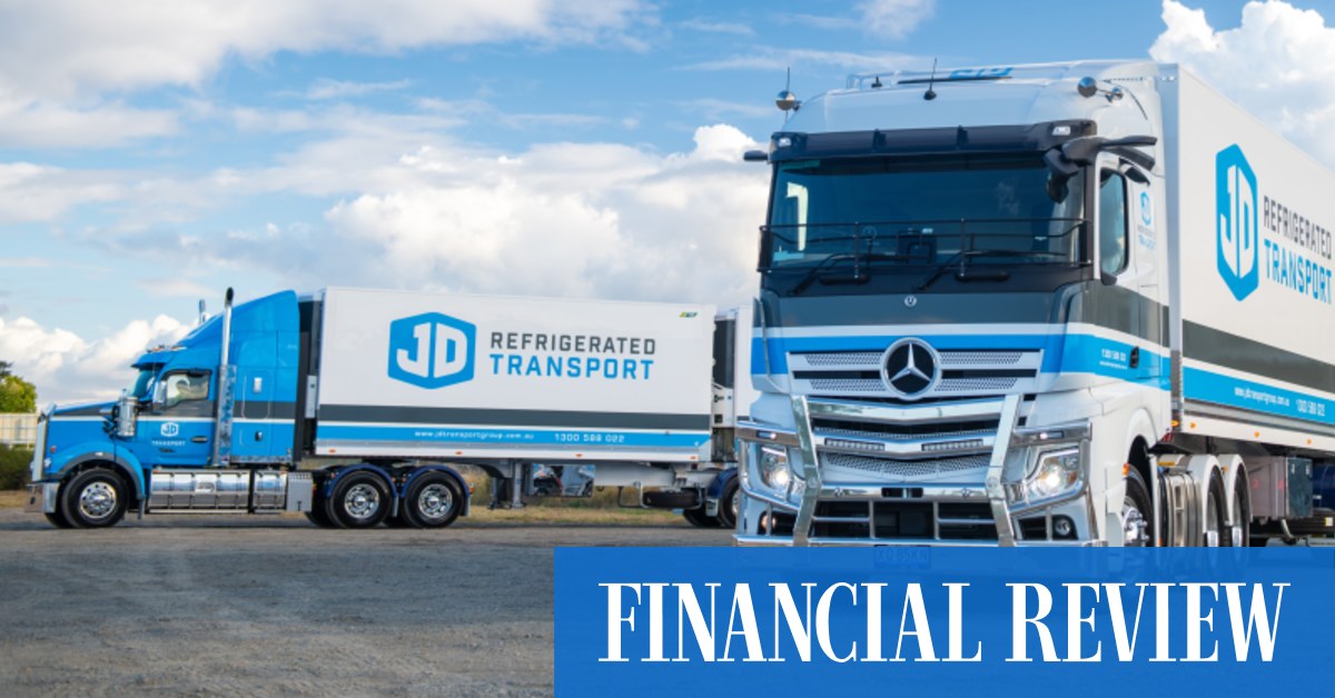 Innovative ideas shake up the transport and logistics industry - The Australian Financial Review