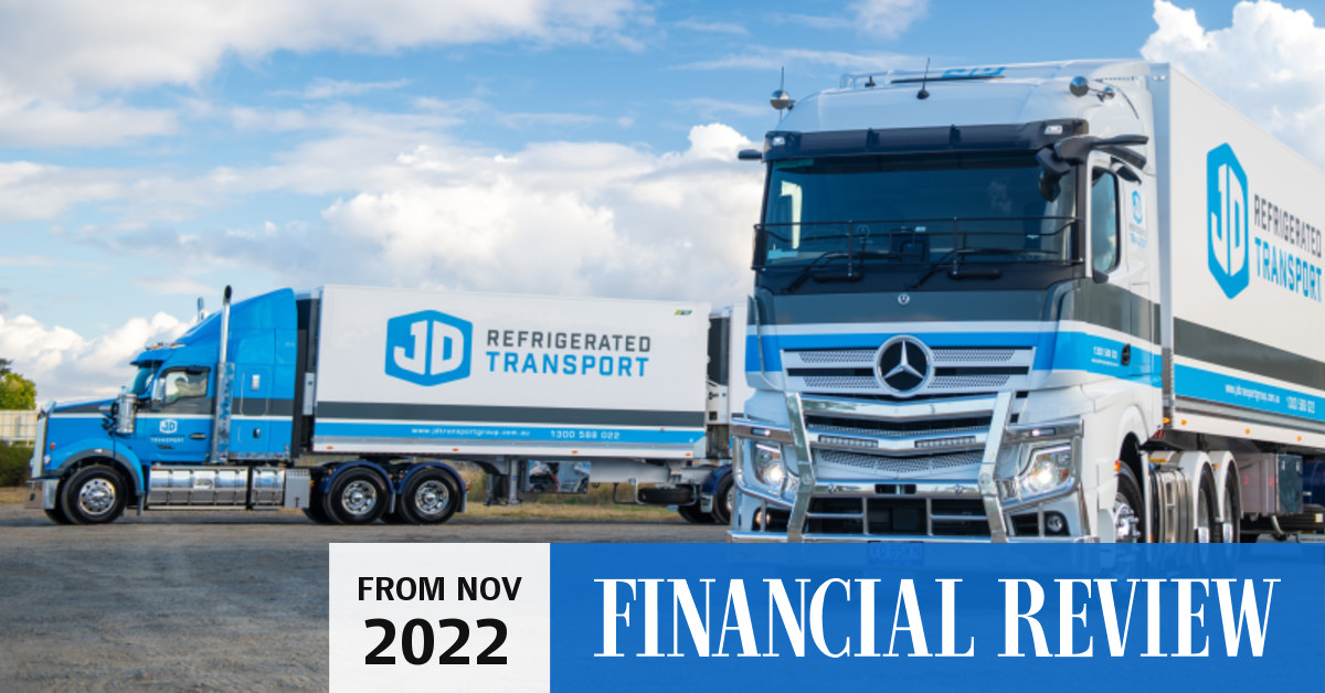 Innovative ideas shake up the transport and logistics industry - The Australian Financial Review