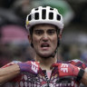 Guerreiro wins Giro d'Italia ninth stage, fellow Portuguese Almeida retains pink