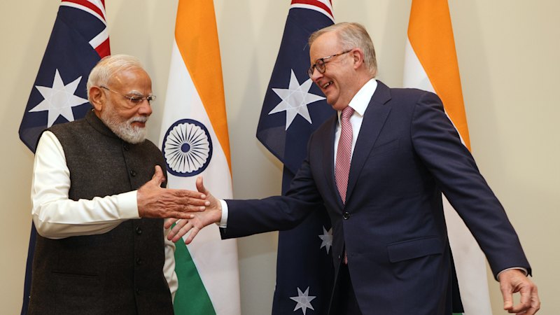 Australia news LIVE: US launches strikes against Iran; Telstra investigating second network fault; Indian PM kicks off Australian visit