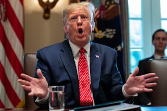 Trump said he would release a statement about his finances before the 2020 election.