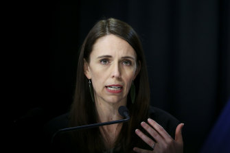 New Zealand Prime Minister Jacinda Ardern.