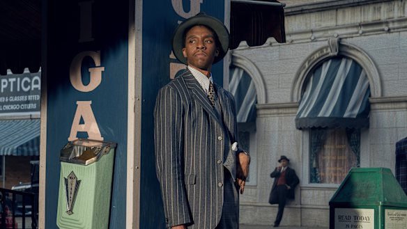 Expected to win best actor posthumously: Chadwick Boseman in Ma Rainey’s Black Bottom. 