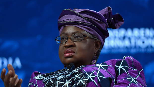 Ngozi Okonjo-Iweala says she wants the WTO to play a bigger role in health.