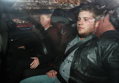 Jaymes Todd after his arrest.