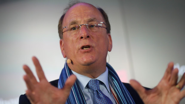 BlackRock's chief executive Larry Fink says when we eventually exit this crisis the world will be very different. 