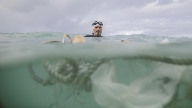 "I’ve been doing open water swimming for a long time - and I’ve seen a big difference in those 30 years in plastics and microfibres that you find in the ocean."