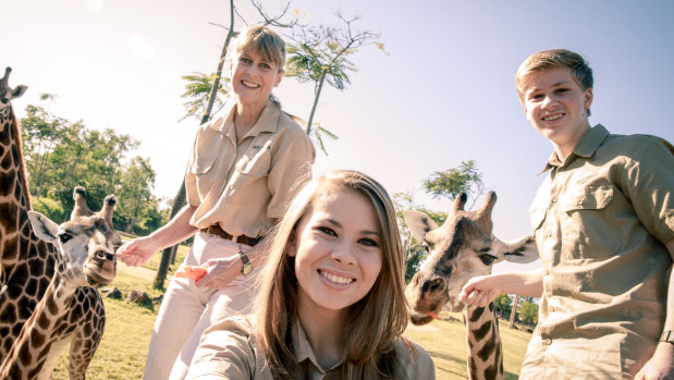 Crikey! It's The Irwins will introduce viewers to the range of animals at the zoo.