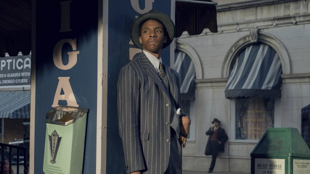 Expected to win best actor posthumously: Chadwick Boseman in Ma Rainey’s Black Bottom. 
