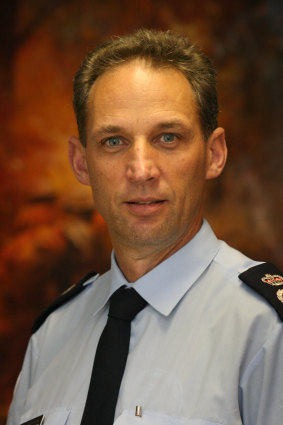 Steve Warrington, then Acting Chief Officer of the CFA, in 2009.