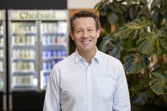 Chobani ANZ chief executive officer Scott Hadley.