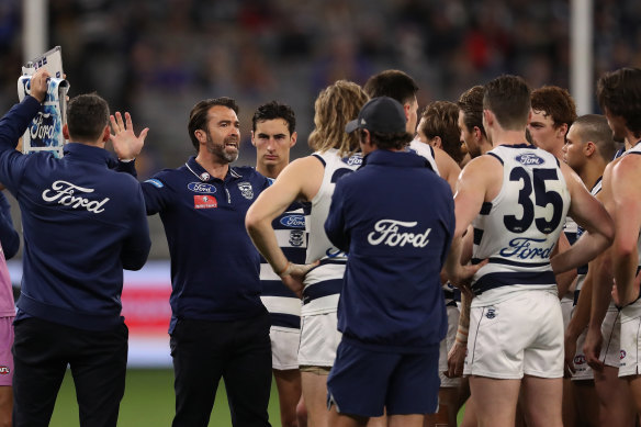 Chris Scott says the Cats will have options to change up their line-up.