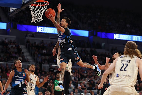 Basketball is one of the main fixtures on the John Cain Arena calendar, with Melbourne United regularly selling out games.