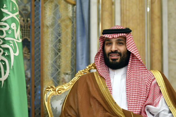 Saudi Arabia’s Crown Prince Mohammed bin Salman  in 2019.