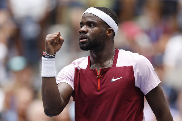 Frances Tiafoe has reached his second quarter-final at a major.