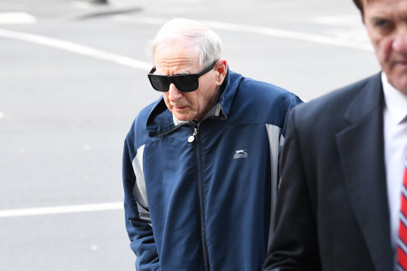 Gerard McNamara outside court in July.