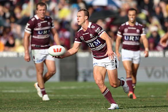 Daly Cherry-Evans in action against Melbourne.