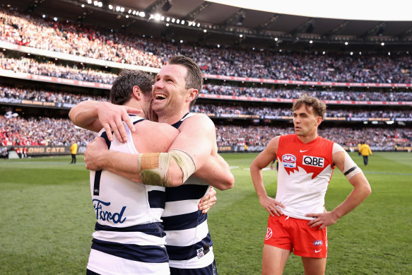 The top two players in the 2022 Grand Finals were Isaac Smith, who cost the Cats zero in draft terms, and Patrick Dangerfield, who picked them up on the cheap due to his access to free agency.