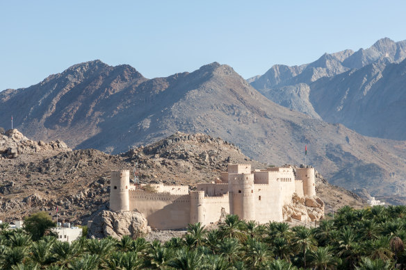 Historic Nakhal Fort in Oman’s Al Batinah region.